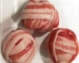 余ったゆで卵で☆肉巻き卵作り方1写真