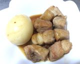 豚バラとゆで卵の醤油煮作り方7写真