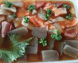 蒟蒻海鮮丼（血管ダイエット食1115）作り方1写真