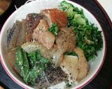 蒟蒻海鮮丼（血管ダイエット食1115）作り方3写真