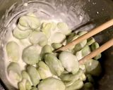 米粉でそら豆のフリット作り方2写真
