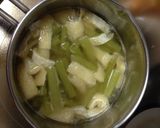 白だしで簡単！ふきと油揚げの煮物作り方4写真