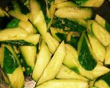 生姜香るキュウリのカレー粉炒め♪作り方1写真