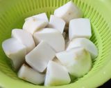 里芋と人参と椎茸の煮物作り方1写真