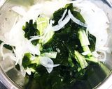 ワカメとレタスのナムル風サラダ作り方7写真