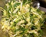 ＊レタスと水菜のチーズチーズサラダ＊作り方3写真