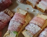 厚揚げの肉巻きガリソース＆ベーコン巻き作り方4写真