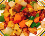 野菜たっぷり！唐揚げの甘酢炒め作り方7写真