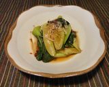 中華風☆チンゲン菜とネギの和え物作り方7写真