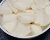 相性抜群♪大根と豚ひき肉の味噌炒め作り方1写真