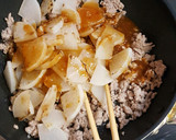 相性抜群♪大根と豚ひき肉の味噌炒め作り方5写真