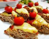 ケーキみたいなヘルシーおからハンバーグ♡作り方5写真
