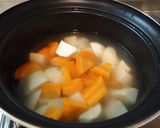 里芋と人参と椎茸の煮物作り方5写真