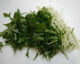 簡単副菜！水菜だってイタリアン作り方1写真