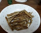 レンジで☆新ごぼうの洋風バジルきんぴら作り方7写真