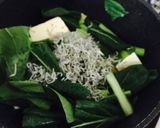 素朴なおいしさ!小松菜とじゃこの炒り豆腐作り方4写真