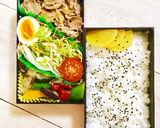 メインは焼肉♪娘のお弁当作り方5写真