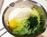 キャベツと桜えびの山芋トロトロ焼き作り方1写真