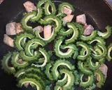 魚でゴーヤチャンプル！作り方4写真