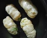 ささ身の柚子胡椒風味 梅しそ巻き♪作り方6写真