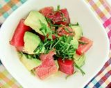 漬けまぐろの和味カルパッチョ作り方3写真