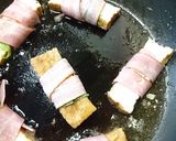 厚揚げの肉巻きガリソース＆ベーコン巻き作り方7写真