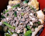 ほうれん草、厚揚げきのこの甘辛生姜炒め煮作り方14写真