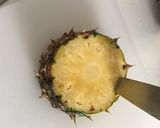 パイナップルの飾り切り作り方3写真