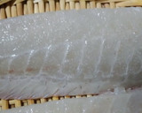旬の魚の昆布締めで桜の押し寿司作り方2写真