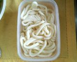 濃厚チーズdeベーコン＆アボカドうどん♪作り方2写真