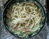 濃厚チーズdeベーコン＆アボカドうどん♪作り方4写真