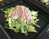 お好み焼き風キャベツ焼き作り方8写真