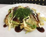 お好み焼き風キャベツ焼き作り方10写真