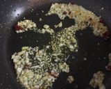 こごみと海苔の佃煮のクリームスパゲッティ作り方2写真