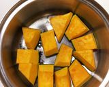 味付けシンプルなかぼちゃの煮物。作り方2写真