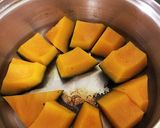 味付けシンプルなかぼちゃの煮物。作り方6写真