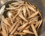 作り置き☆ゴボウ・こんにゃくと牛肉の煮物作り方1写真
