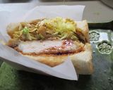 一人ランチ♡ソース絶品カツサンド作り方6写真
