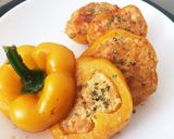家にあるもので…＊パプリカの肉詰め＊作り方8写真