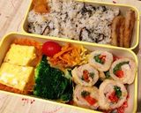 レンジで簡単☆お弁当に〜野菜の肉巻き作り方10写真