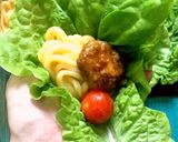 焼肉マヨ釜玉サラダうどん作り方7写真