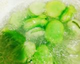*そら豆と桜えびのスパニッシュオムレツ*作り方1写真