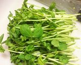 チンするだけ！豆苗豚肉巻き！生姜ポン酢作り方1写真