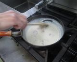 アスパラとベーコンのレモンクリームパスタ作り方4写真
