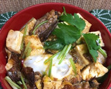 簡単過ぎる？鯖のみそ煮缶と豆腐の卵とじ丼作り方7写真
