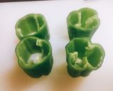 ピーマンの肉詰め 照り焼き味作り方3写真