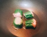ピーマンの肉詰め 照り焼き味作り方5写真