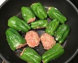 野菜嫌いもパクパク❤️ピーマンの肉詰め作り方6写真