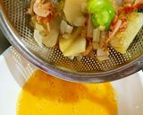*そら豆と桜えびのスパニッシュオムレツ*作り方7写真
