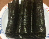 きゅうりとカニカマのおかず海苔巻き作り方3写真